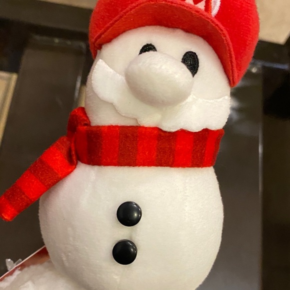 Mario Super Nintendo World Festive Snowman Headband with Red Accents - Picture 6 of 9